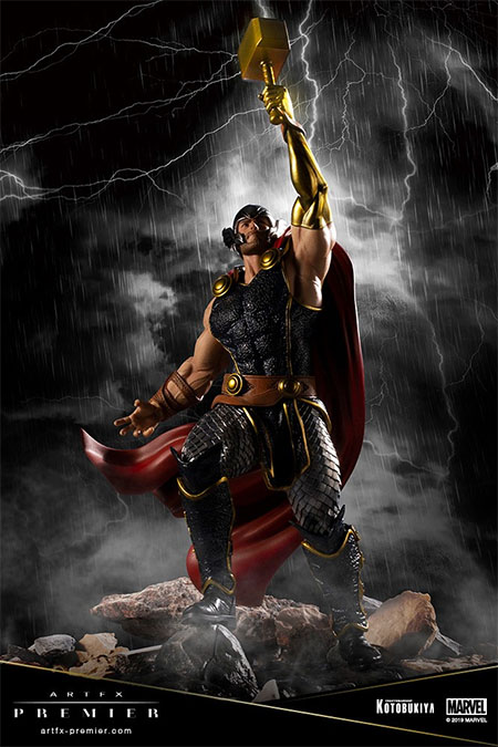 kotobukiya thor fine art statue